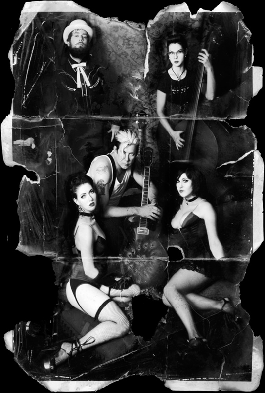 Big John Bates & The Voodoo Dollz Band with Burlesque dancers